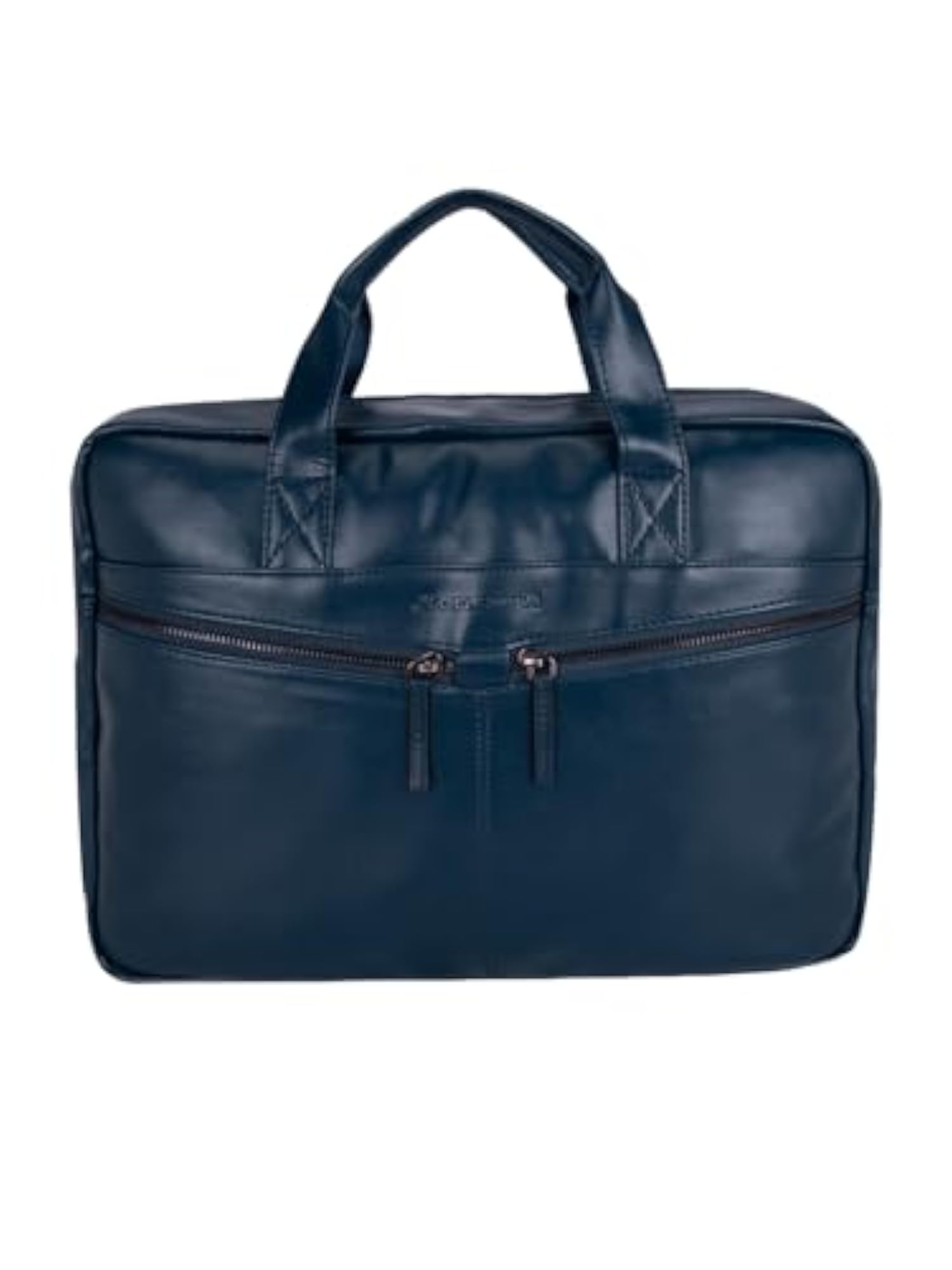 Men's PU Leather Messenger Bag for 14 Inch Laptop